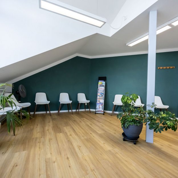 Innenaufnahme Hausarztpraxis Aachen Mitte.