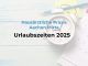 Beitragsbild Urlaubszeiten 2025 - Hausärztliche Praxis Aachen Mitte, Dr. Thoren Müller & Ines Michelsen-Wissen.