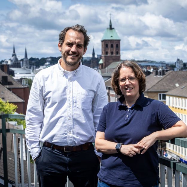 Dr. Müller und Ärztin Michelsen-Wissen - Hausarztpraxis Aachen Mitte.